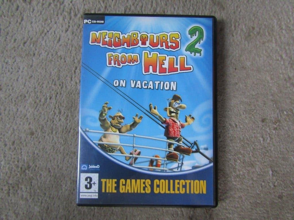Cdrom: Neighbours from hell on vacation 2, Spelcomputers en Games, Games | Pc, Gebruikt, 1 speler, Ophalen of Verzenden, Vanaf 3 jaar