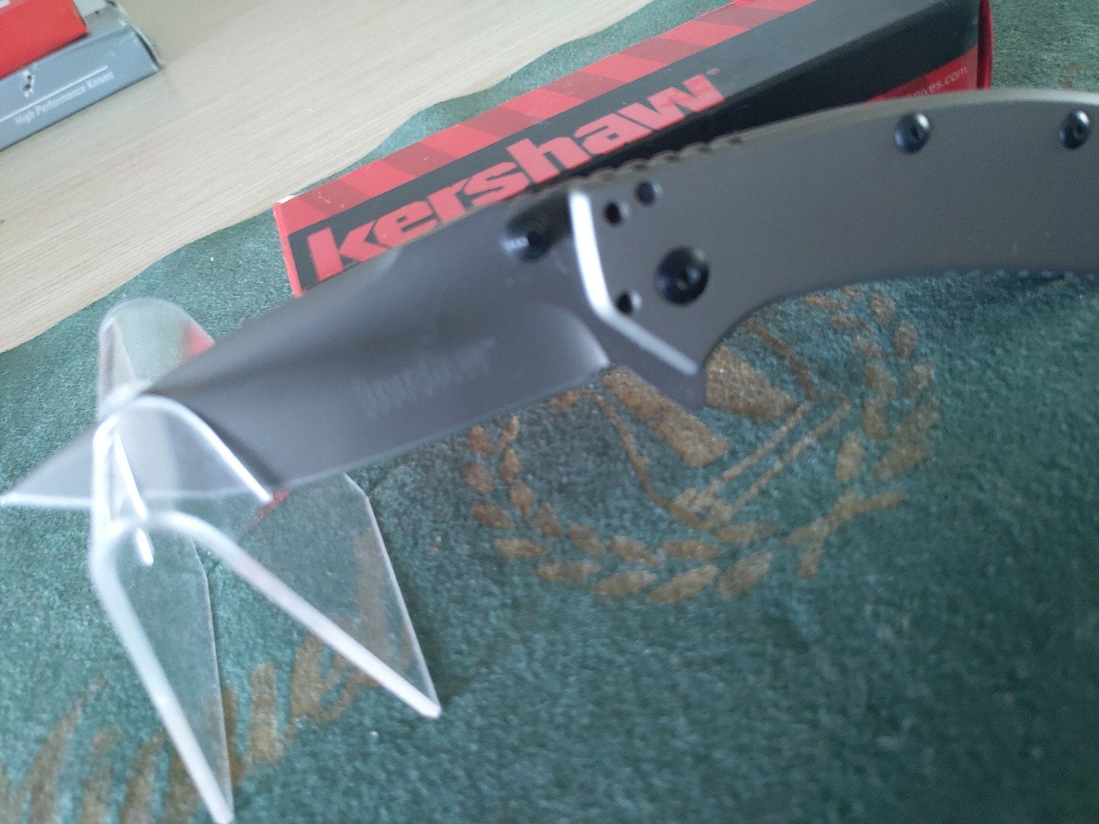 Zakmes Kershaw 1555TI Cryo, Hinderer design, Ophalen of Verzenden, Zo goed als nieuw