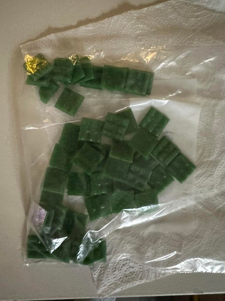Groene steentjes 1:12, Ophalen of Verzenden, Zo goed als nieuw, Poppenhuis