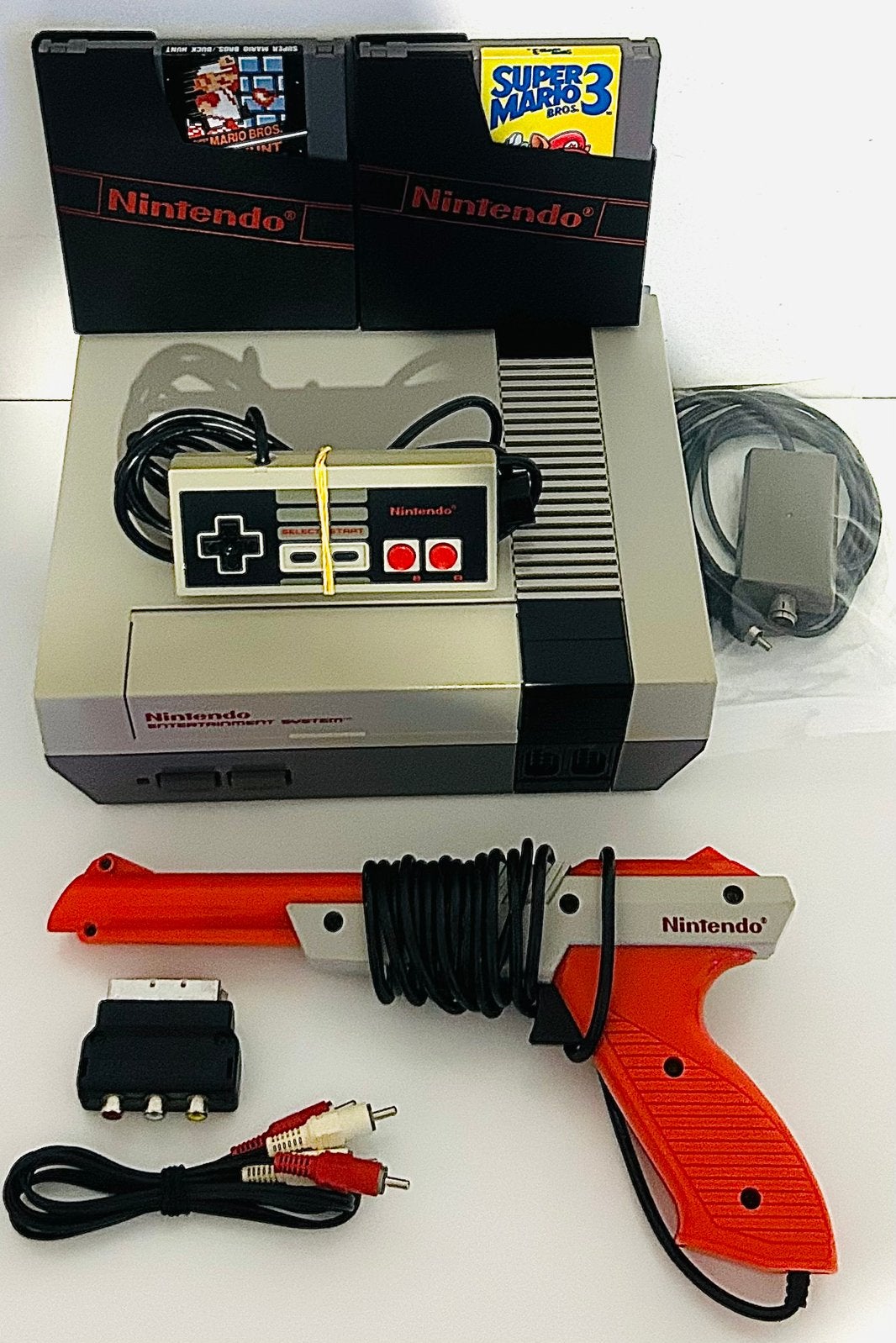 | Nintendo Entertainment System NES |, Spelcomputers en Games, Spelcomputers | Nintendo NES, Zo goed als nieuw, Met 1 controller