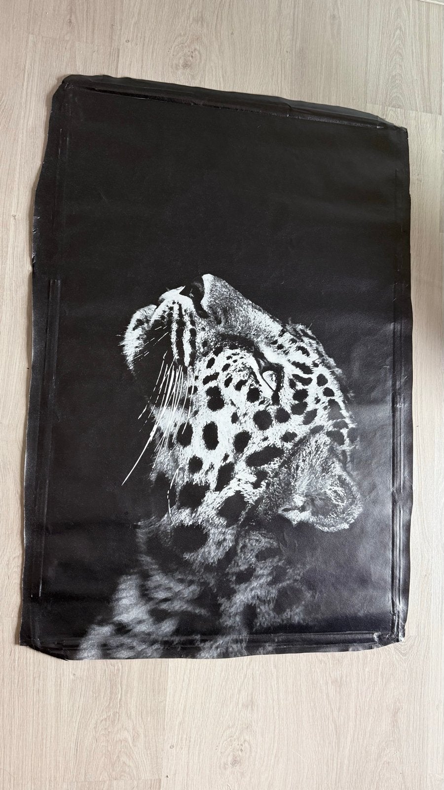 Ikea Zwart-wit Jaguar, Ophalen of Verzenden, Nieuw, Minder dan 50 cm, Print