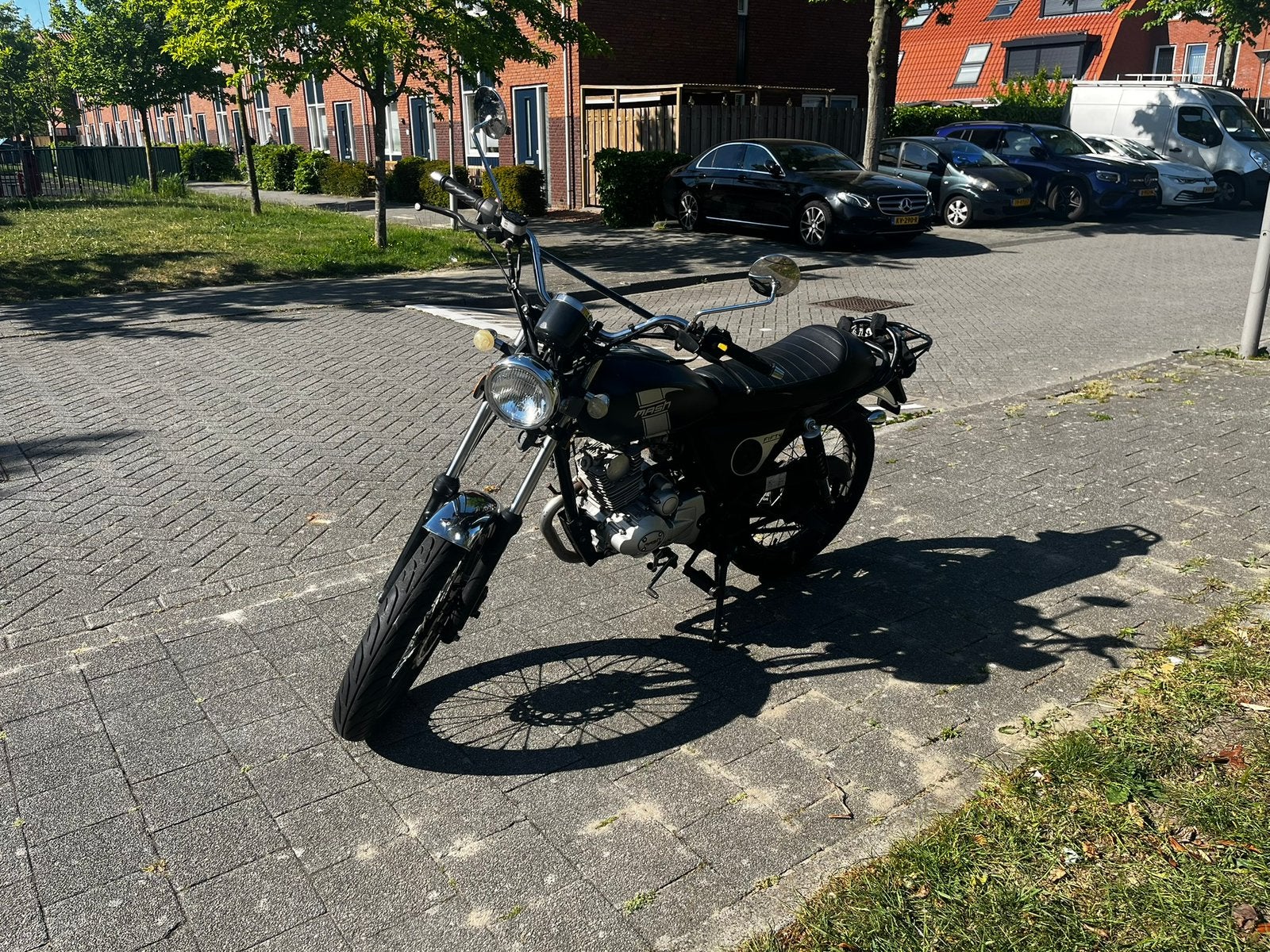 Mash 50 - mat zwart, chrome, Gebruikt, Ophalen, Overige merken, 4 versnellingen