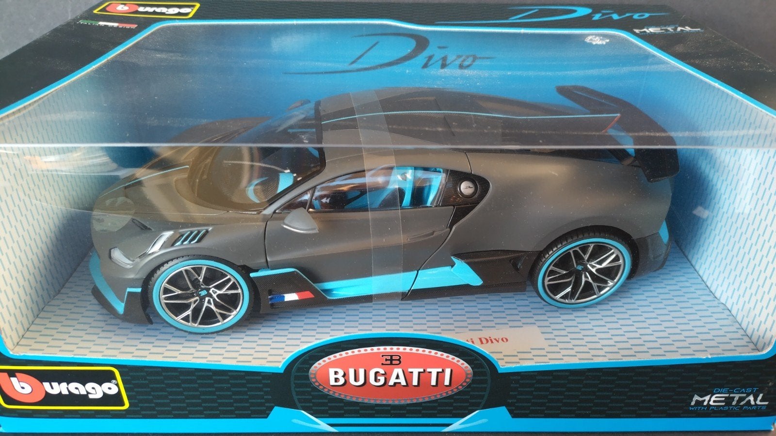 Bugatti Divo 1:18 Bburago Burago Pol, Auto, Verzenden, ., Nieuw