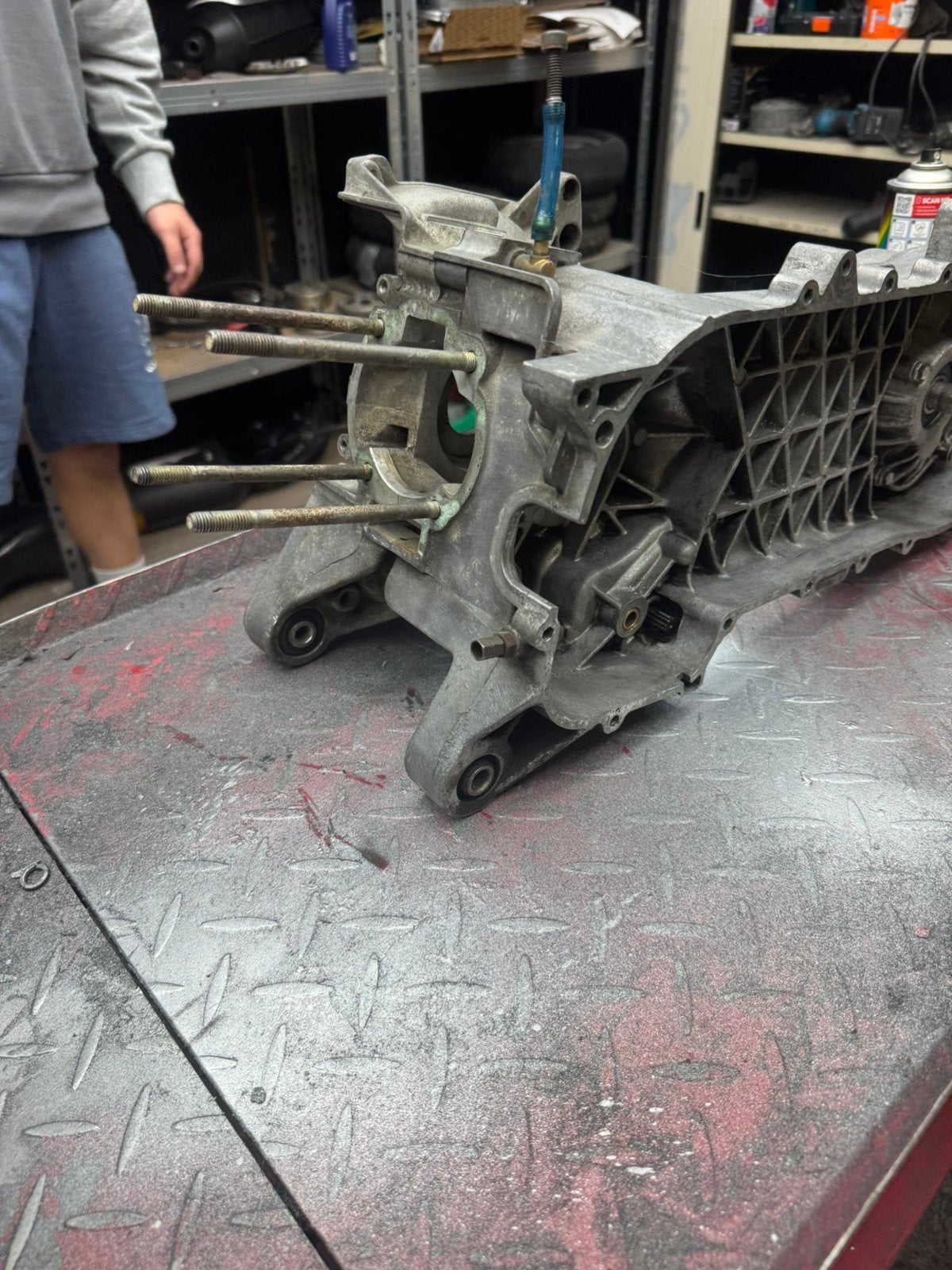 Hexagon blok 125cc, Ophalen, Zo goed als nieuw, Blok, Piaggio