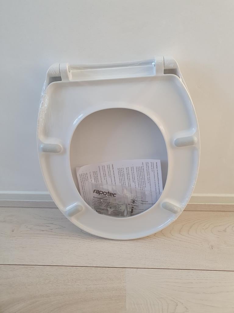 Nieuwe Rapotec toiletbril, Ophalen of Verzenden, Nieuw, Rvs, Toilet
