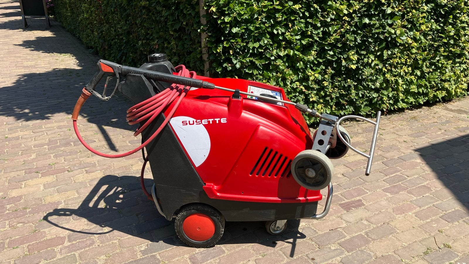 BWK warmwater onkruidbestrijder, Ophalen, Gebruikt