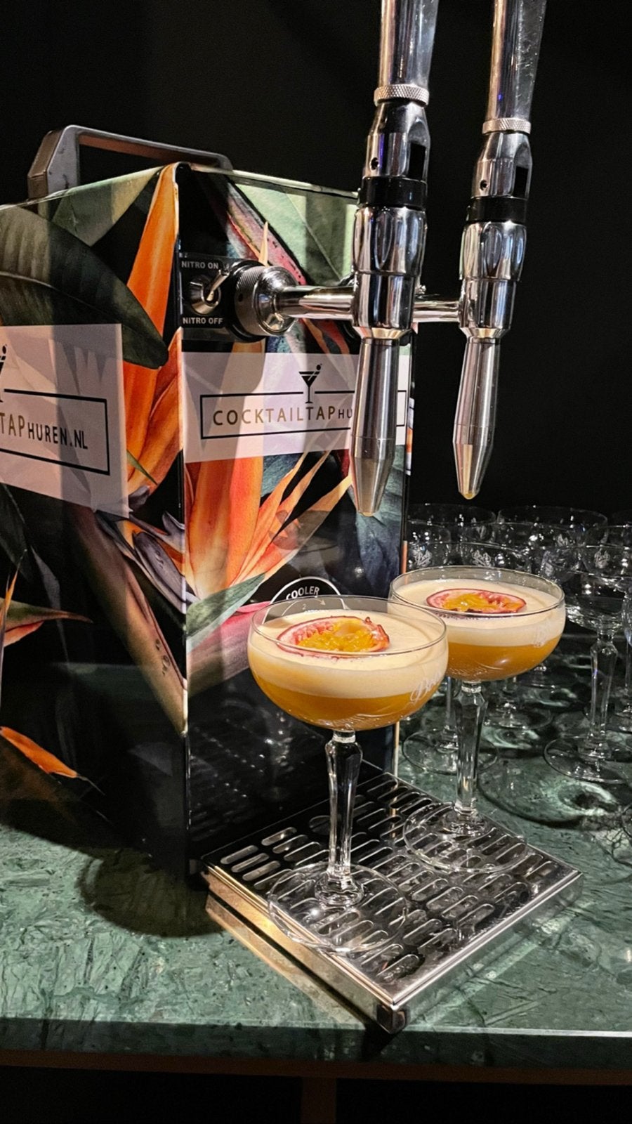 Cocktail Tapmachine - Perfect voor Feesten en Evenementen, Ophalen of Verzenden, Gebruikt