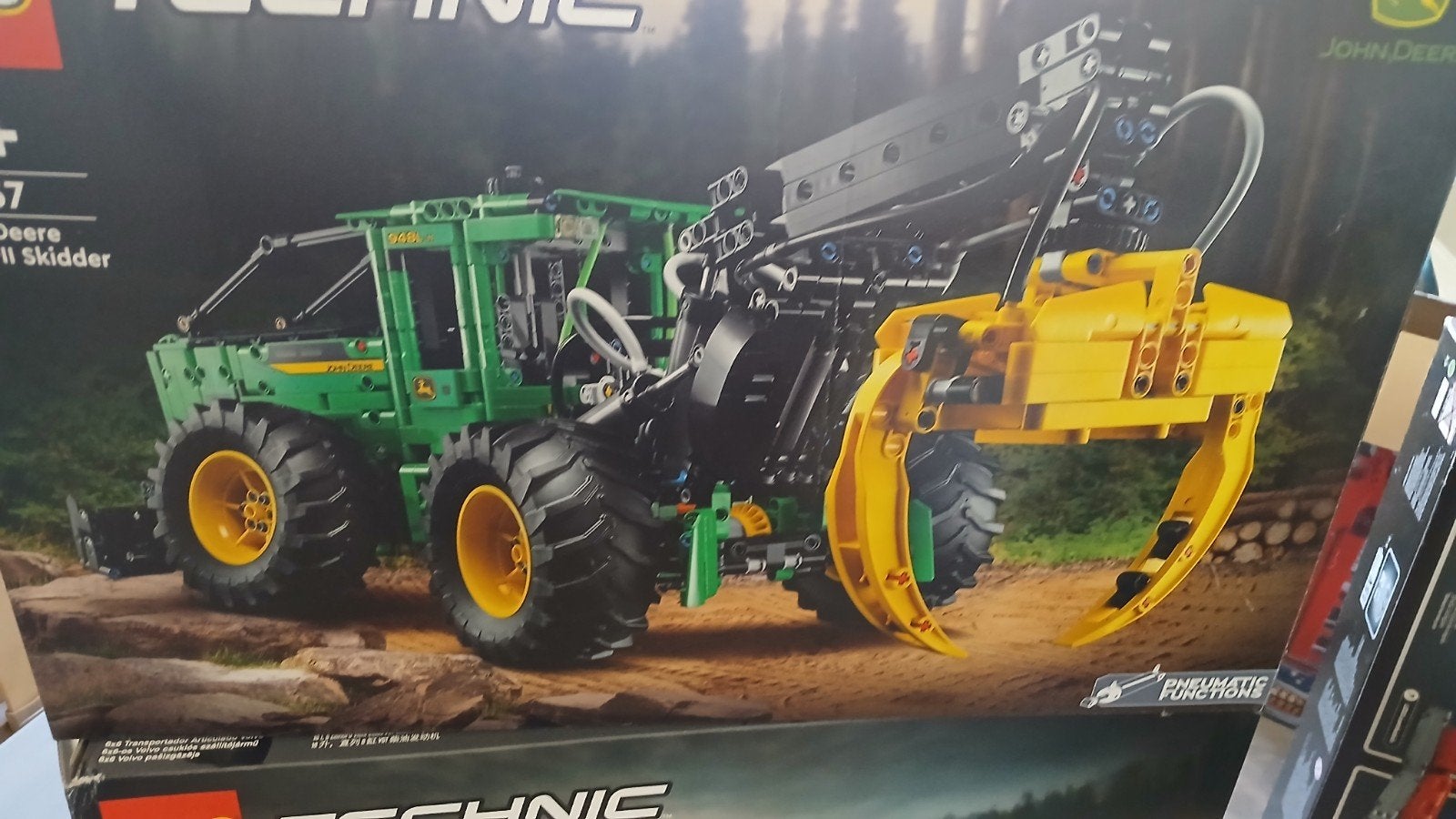 Lego Technic John Deere 948L-II Skidder (42157), Ophalen of Verzenden, Gebruikt, Overige merken