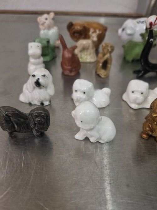 beeldjes dieren letterbakbeeldjes klein, Verzamelen, Ophalen of Verzenden