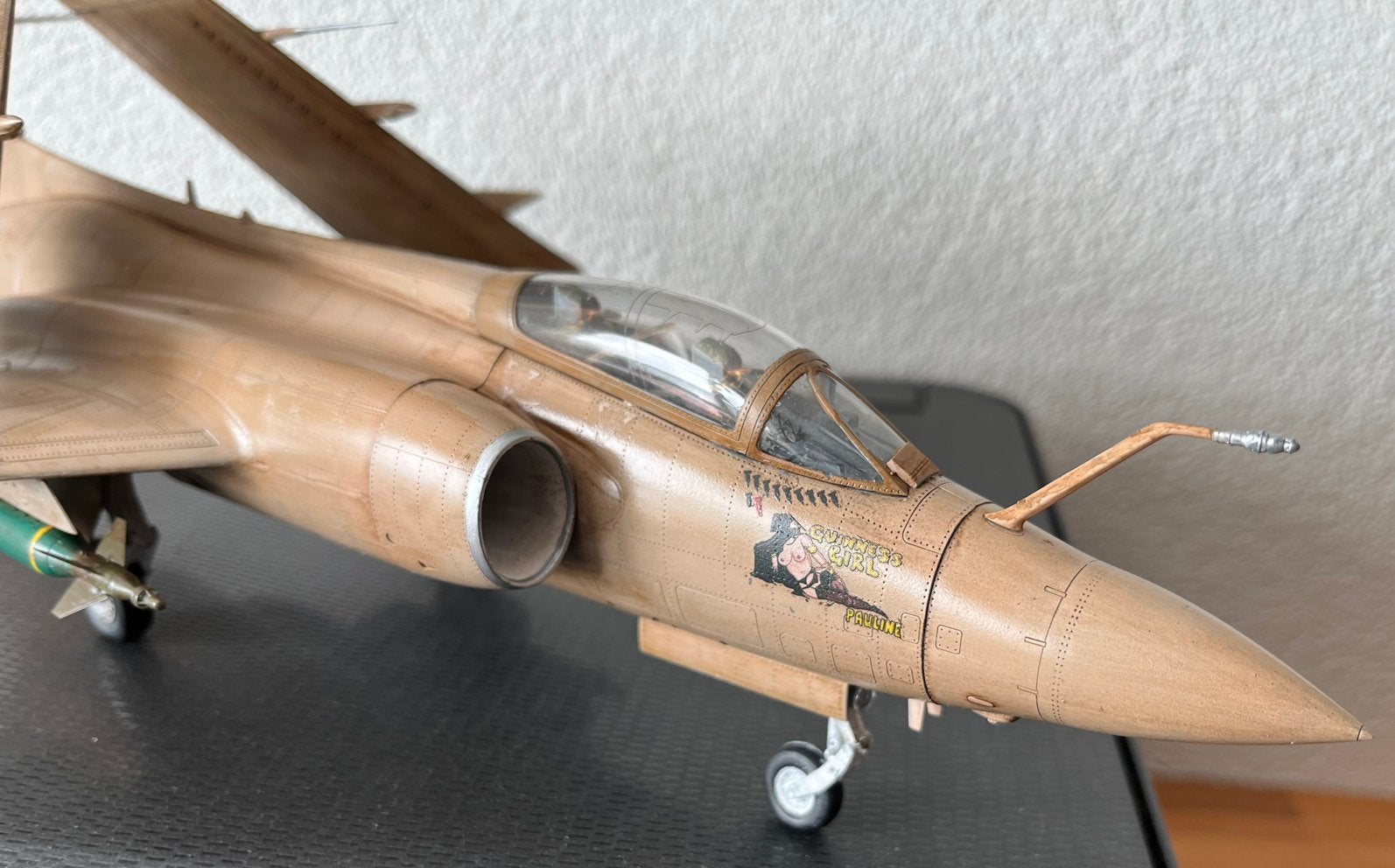 Buccaneer 1/48 gebouwd model Trumpeter, Hobby en Vrije tijd, Modelbouw | Vliegtuigen en Helikopters, Ophalen, Zo goed als nieuw