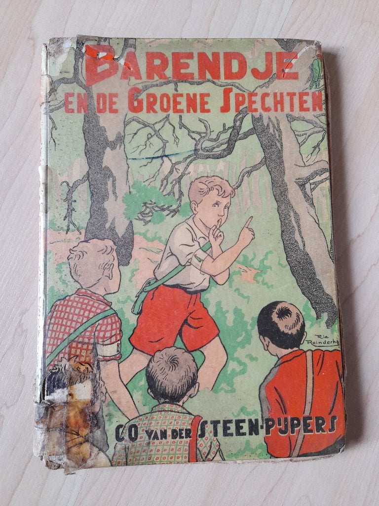 BARENDJE EN DE GROENE SPECHTEN  Co van der Steen-Pijpers, Ophalen of Verzenden, Gelezen, Fictie algemeen