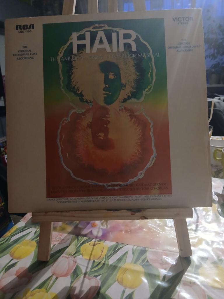Hair: The American Tribal Love-Rock Musical LP, Cd's en Dvd's, Vinyl | Filmmuziek en Soundtracks, Ophalen of Verzenden, Gebruikt