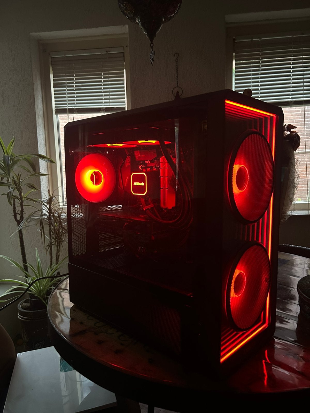 Rgb Game Computer RTX5060TI RYZEN 7 1TB, Ophalen, Gaming, SSD, Met videokaart
