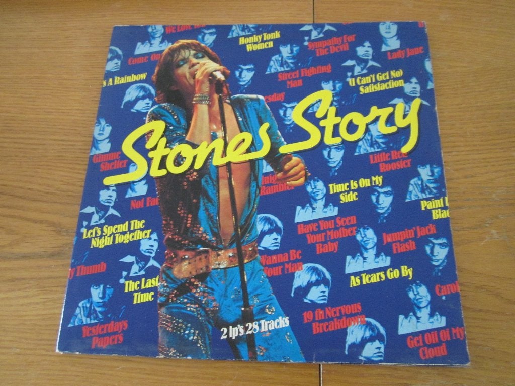 The Rolling Stones - Stones Story 1980 NL Decca Dubbel LP, Gebruikt, Beschermende buitenhoes, Ophalen of Verzenden, 12 inch