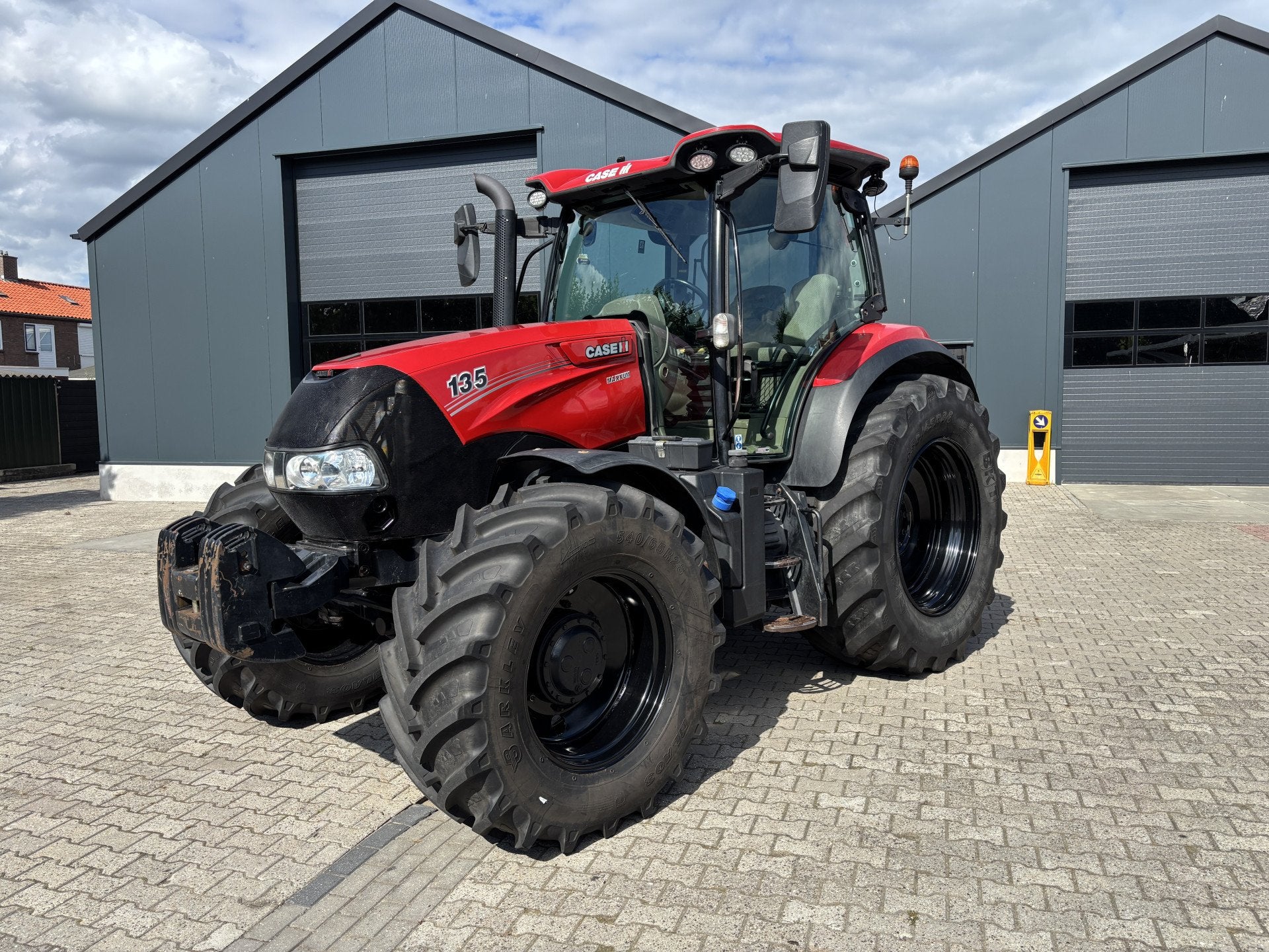 Case IH Maxxum 135. Vooras en Cabine vering, 40km eco, Case IH, De Jong Auto & Machines, Roelofdejong@freeler.nl, Gebruikt