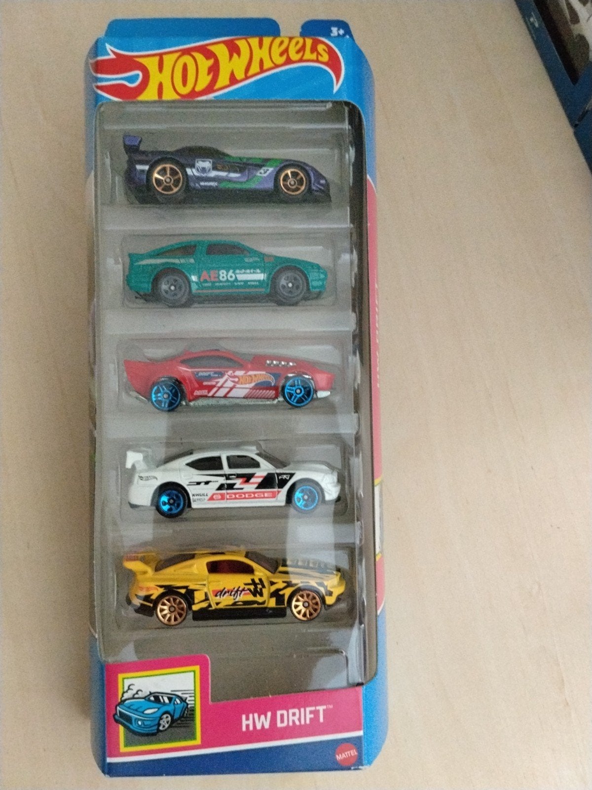 Hotwheels HW drift 5-pack dodge Toyota dodge hot wheels, Ophalen of Verzenden, Nieuw, Auto