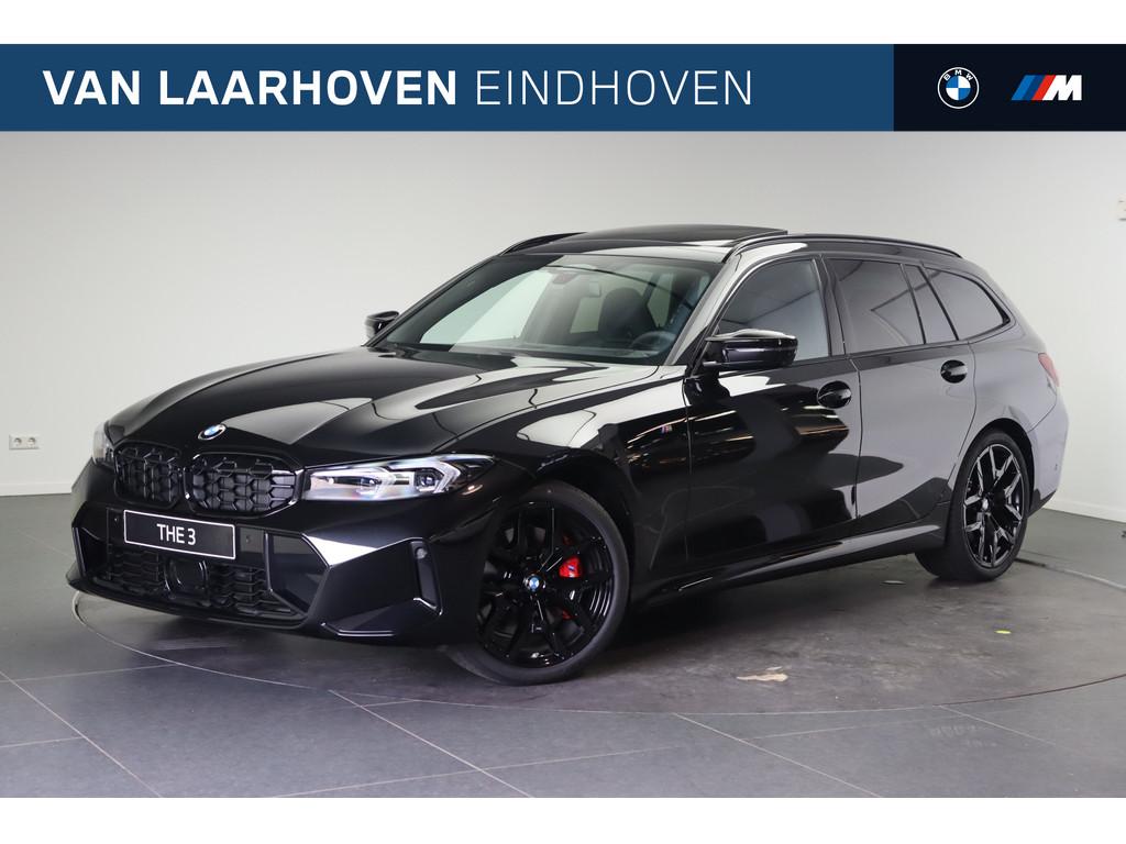 BMW 3 Serie Touring M340i xDrive Automaat / Panoramadak / Tr, Auto's, BMW, Automaat, Zwart, 1805 kg, 3-Serie