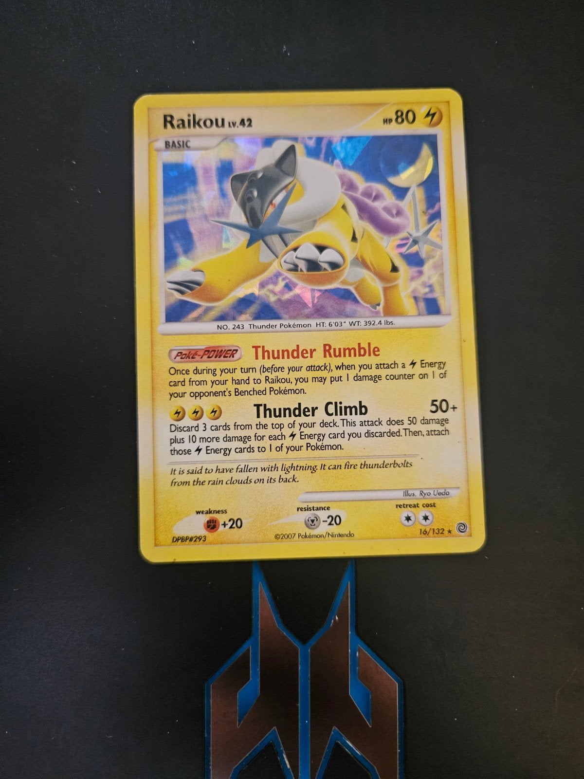 Raikou Cracked Ice Holo (16/132), Ophalen of Verzenden, Zo goed als nieuw