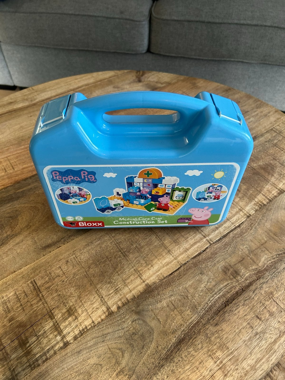 Peppa Pig Duplo Ziekenhuis met Opbergdoos, Ophalen of Verzenden, Gebruikt, Overige merken