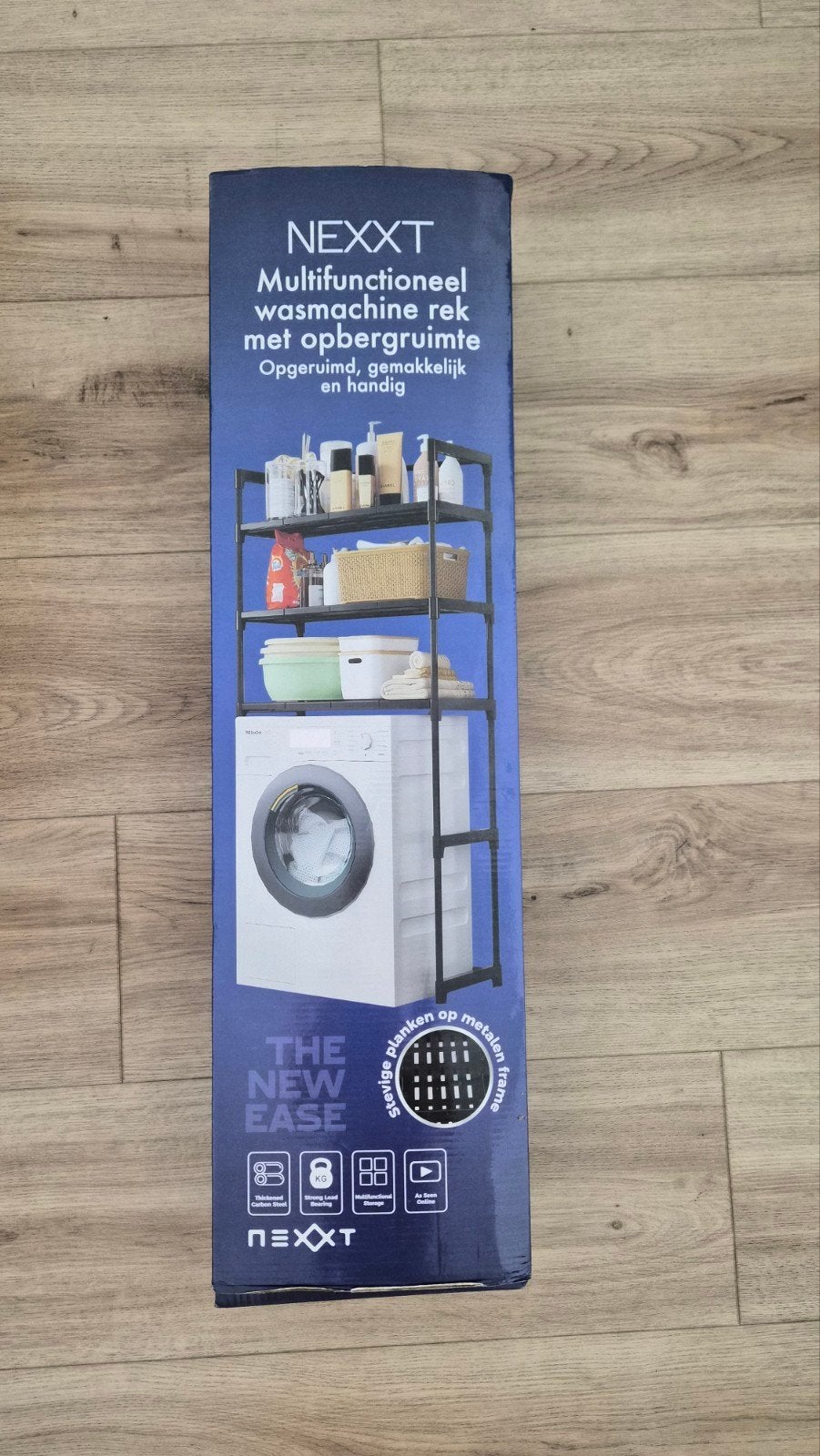 NEXXT Multifunctioneel Wasrek met Opbergruimte