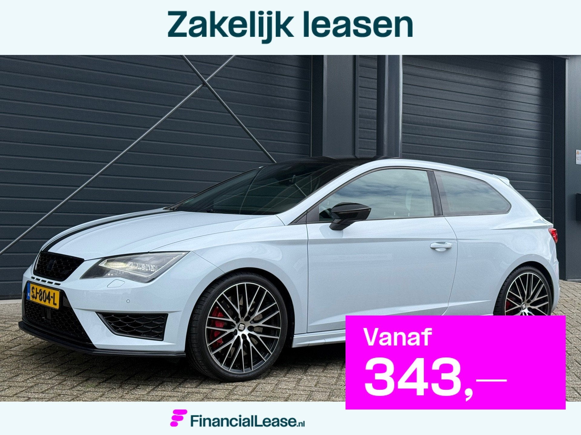 Seat Leon SC 2.0 TSI Cupra 280, JD engineering, Zeer netjes!, Gebruikt, 4 cilinders, 1984 cc, Leon