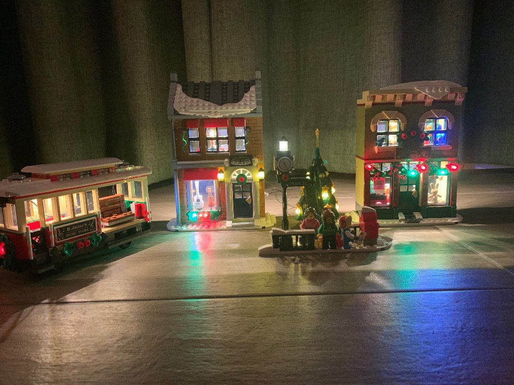 Verlichting LED voor 10308 Kerst Dorpsstraat Main Street, Ophalen of Verzenden, Nieuw, Overige merken