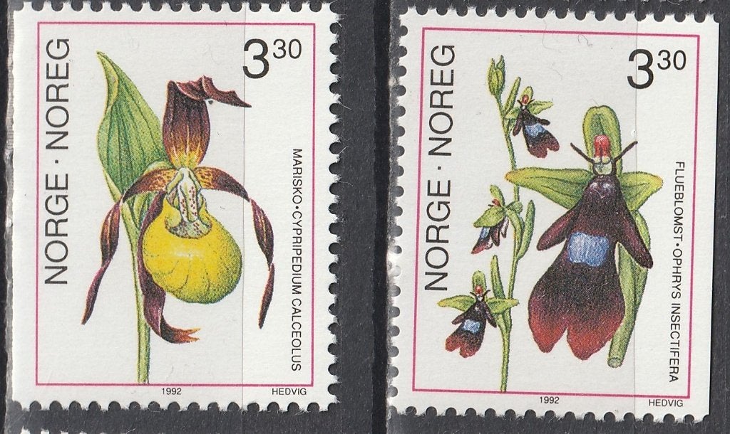 Noorwegen Michel nr. 1088-1089 Postfris, Postzegels en Munten, Postzegels | Europa | Scandinavië, Verzenden, Noorwegen, Postfris