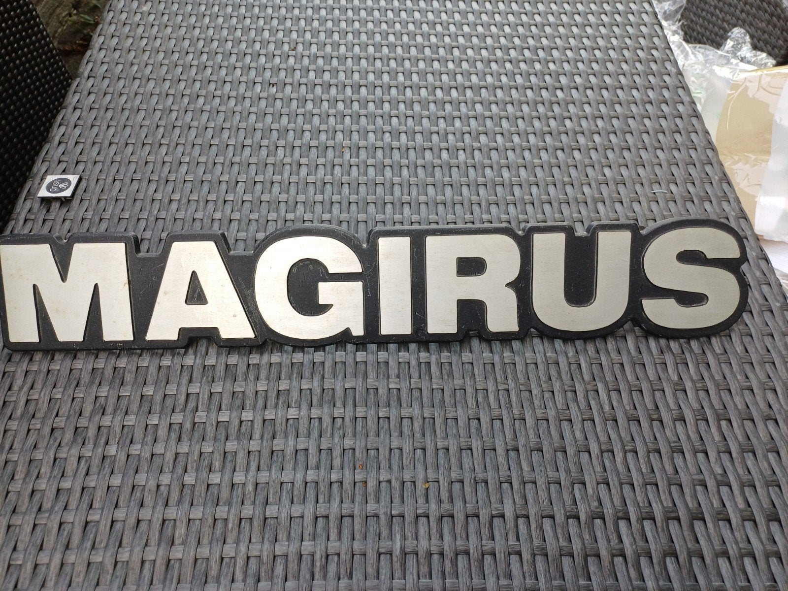 Magirus trucks grille embleem, Ophalen of Verzenden, DAF, Carrosserie en Plaatwerk