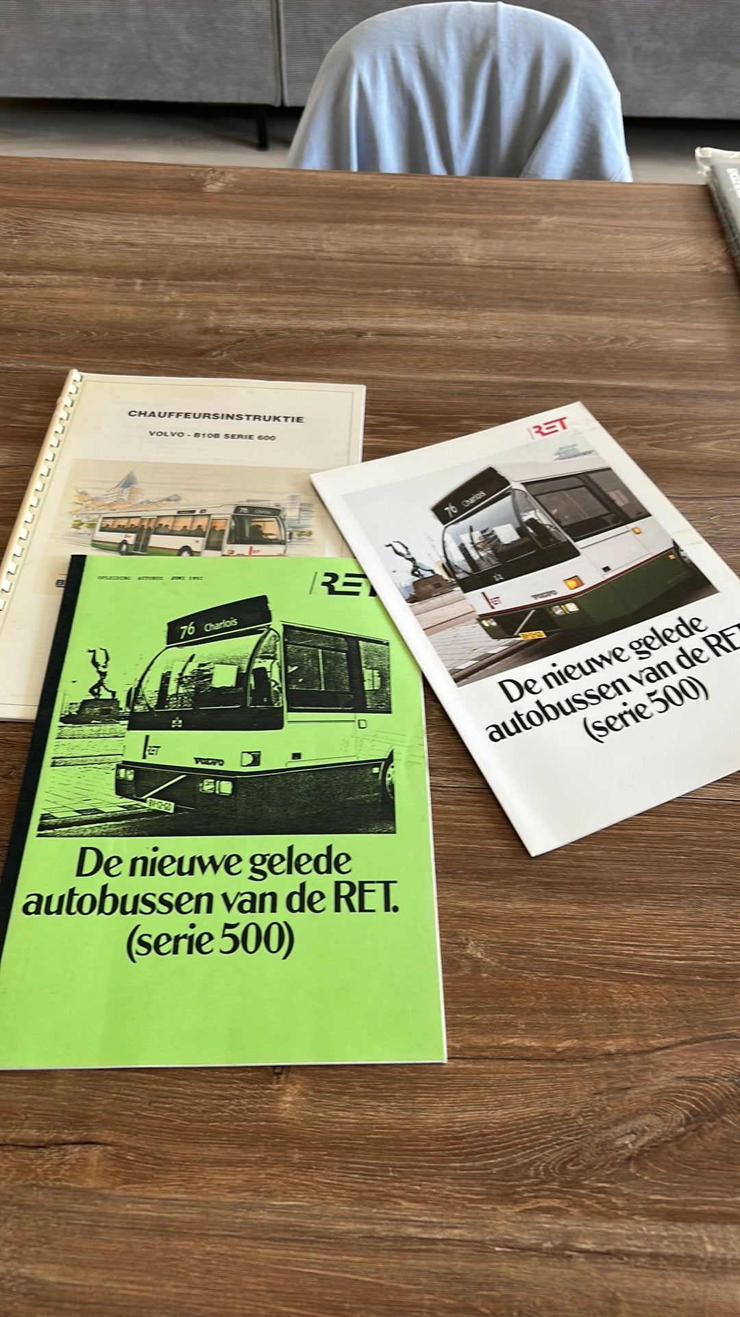 RET instructieboekjes ret 500 en 600 bus, Ophalen of Verzenden, Zo goed als nieuw, Tractor en Landbouw