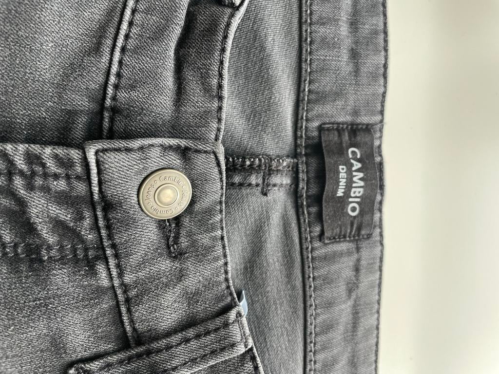 Cambio jeans Paris maat 40, donker grijs, Verzenden, Gedragen, Grijs, W30 - W32 (confectie 38/40)
