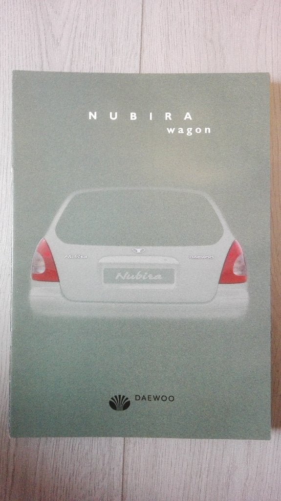 brochure Daewoo Nubira Wagon modellen 2000, Ophalen of Verzenden, Nieuw, Overige merken