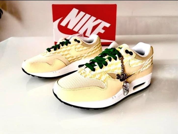 Nike Air Max 1 Lemonade | 40.5, Ophalen, Beige, Nieuw, Sneakers of Gympen