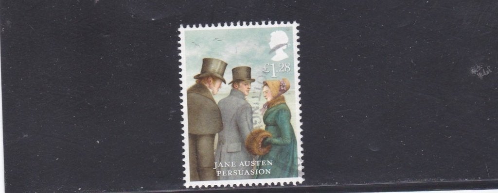Engeland 2013 Jane Austen, Ophalen of Verzenden, Gestempeld
