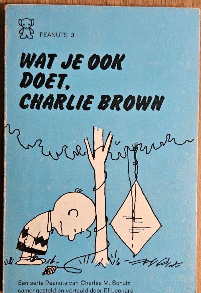 Charlie Brown stripboek 3,Peanuts Snoopy popjes, verzamelen!, Ophalen of Verzenden, Snoopy, Zo goed als nieuw, Beeldje of Figuurtje