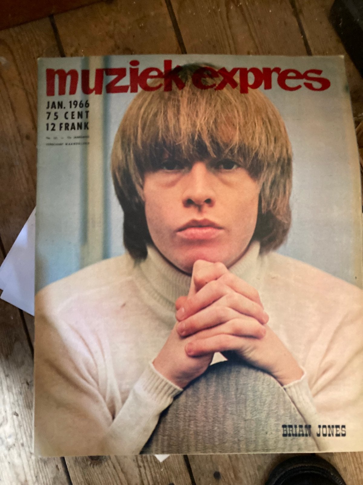 Muziek express maandblad 1966 diverse bladen, Ophalen of Verzenden, 1960 tot 1980, Tijdschrift