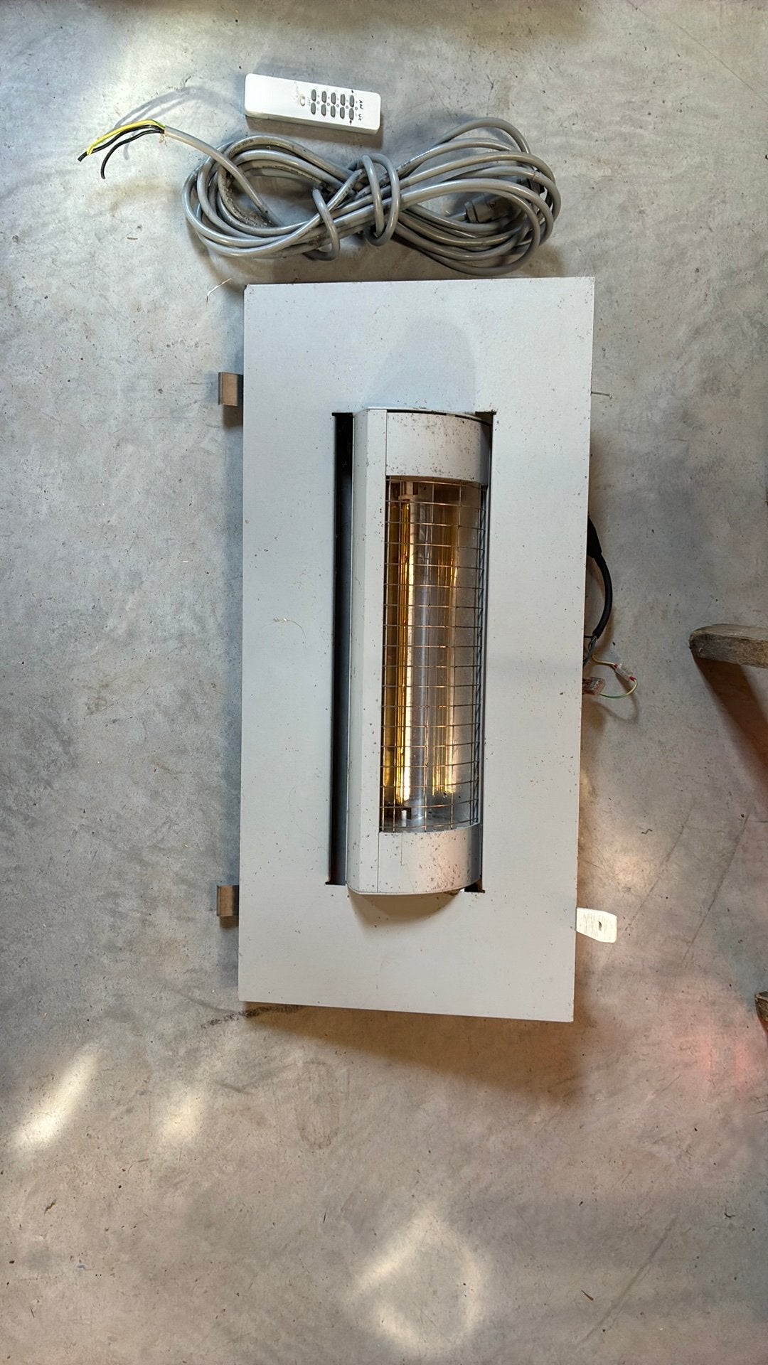 Inbouw terras verwarmer infrarood electrisch, Ophalen, Zo goed als nieuw