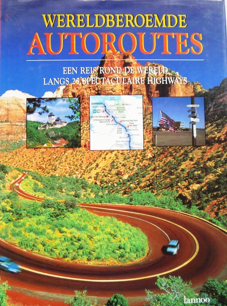 Wereldberoemde autoroutes, Boeken, Reisgidsen, Nieuw, Reisgids of -boek, Europa, Overige merken, Ophalen of Verzenden