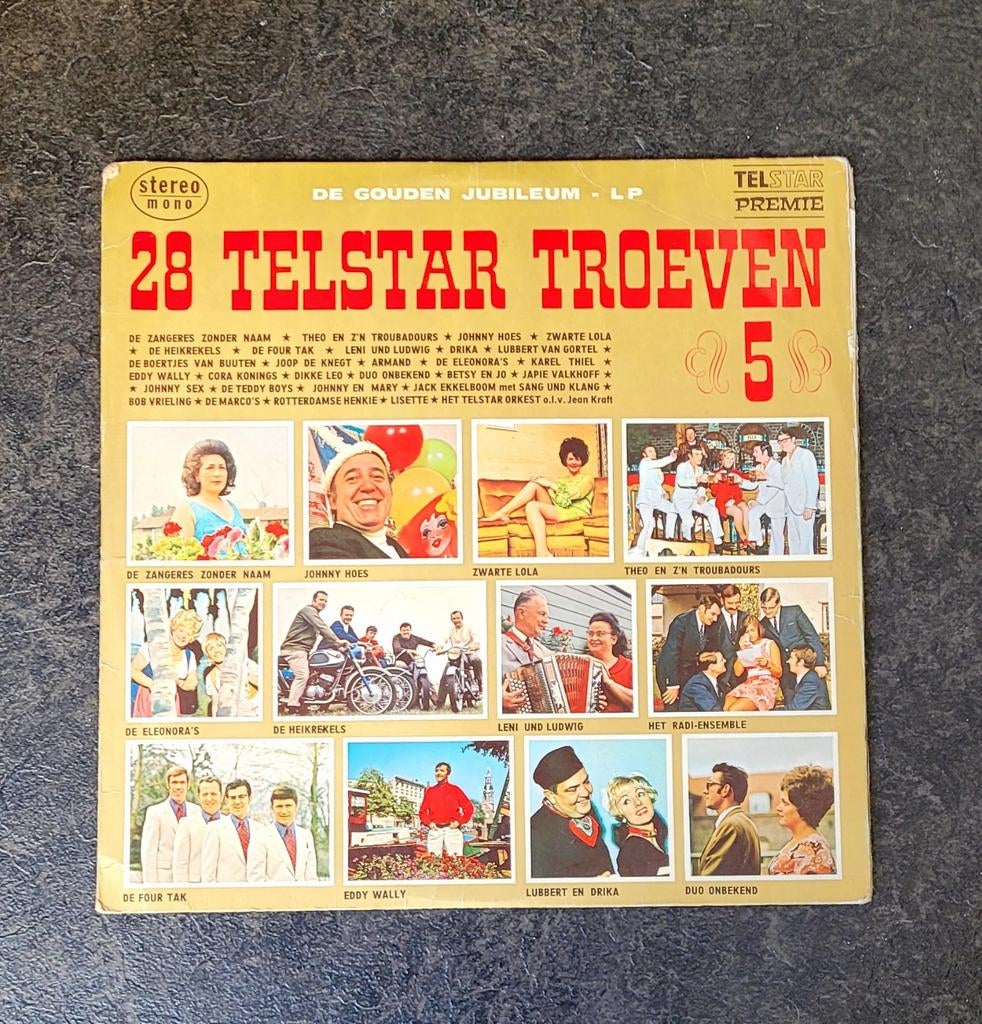 Telstar Troeven, Ophalen of Verzenden, Gebruikt, 12 inch, Levenslied of Smartlap