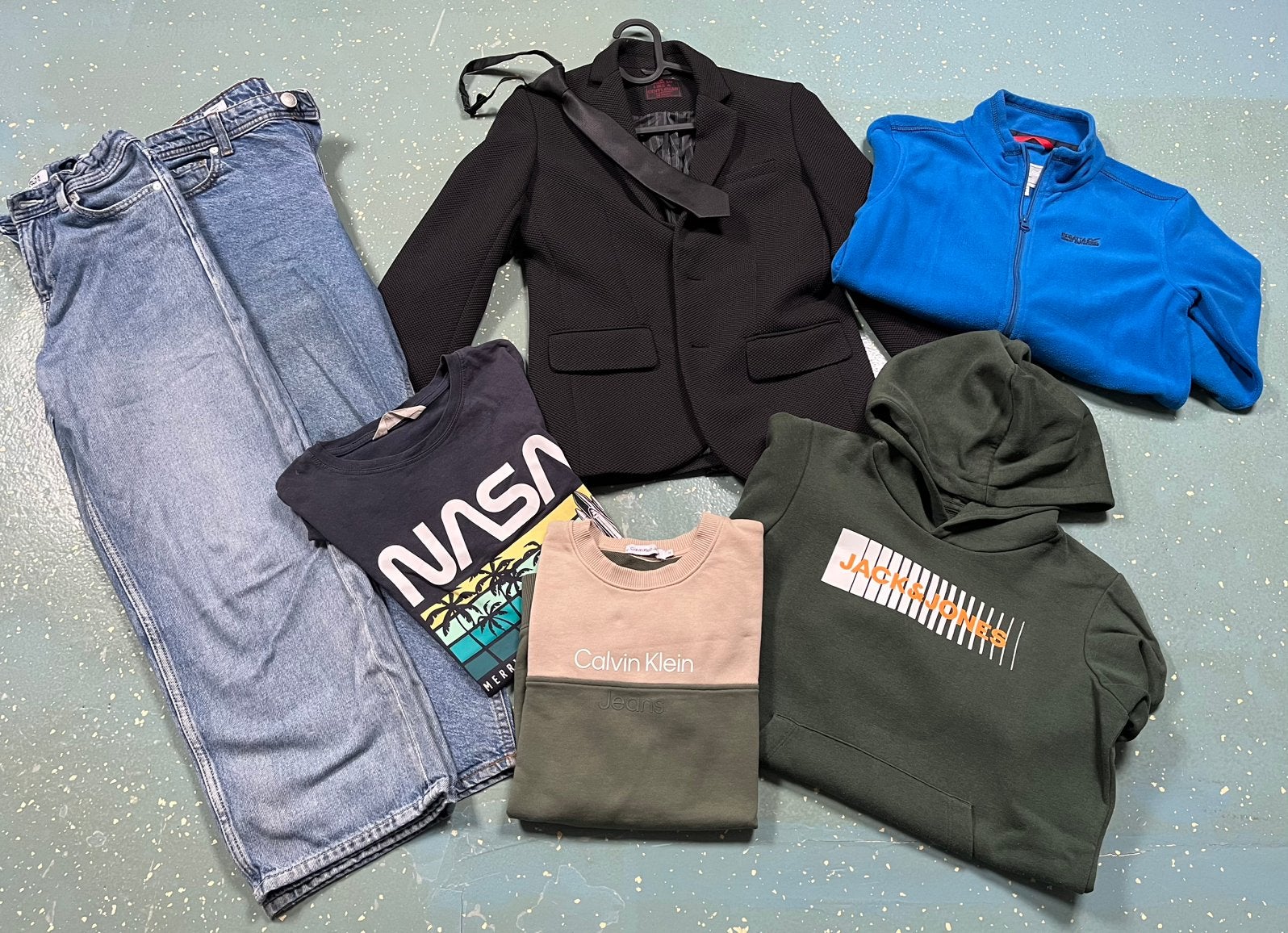 Kledingpakket maat 146-152, Kinderen en Baby's, Ophalen of Verzenden, Zo goed als nieuw, Jongen, Trui of Vest