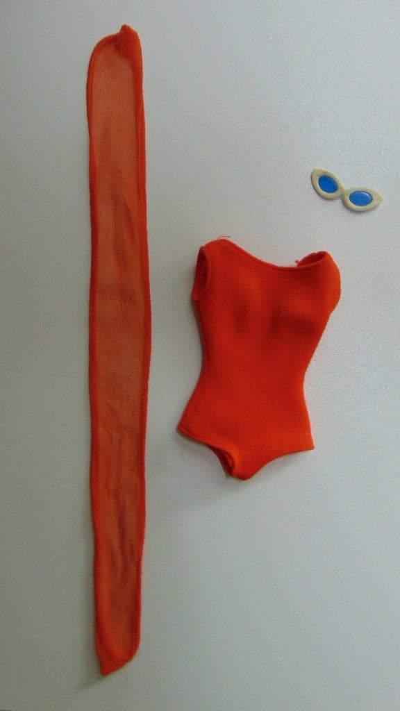 Barbie vintage In the swim, Ophalen of Verzenden, Gebruikt, Kleertjes