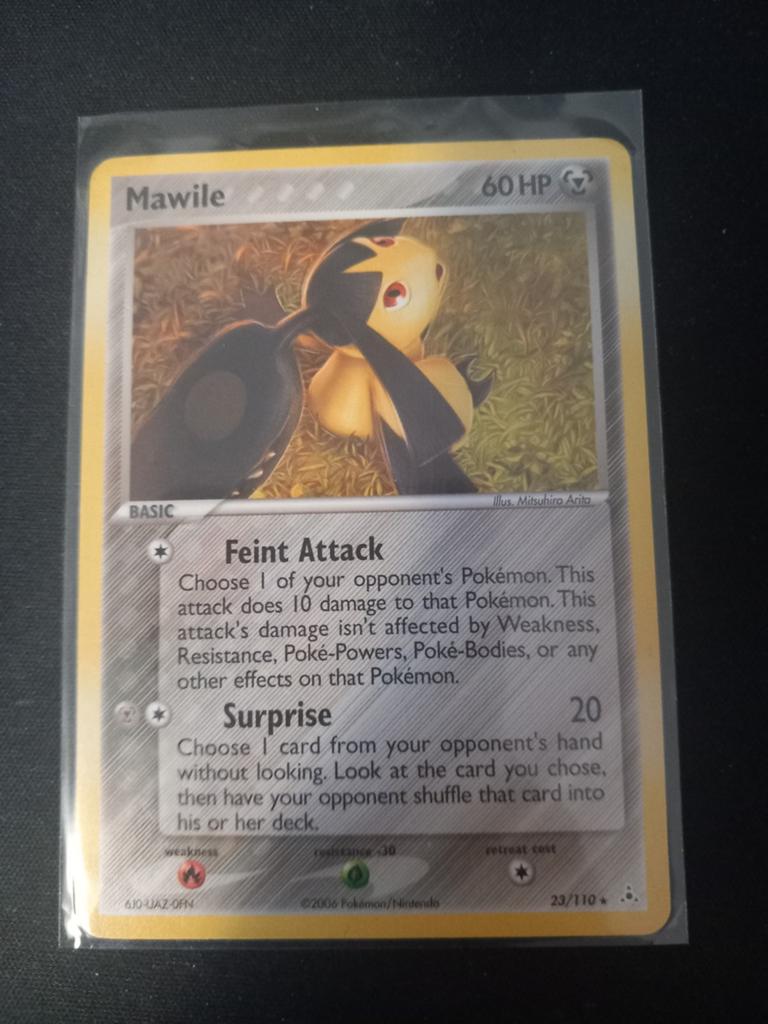 Mawile - 23/110, Ophalen, Zo goed als nieuw, Losse kaart, Foil
