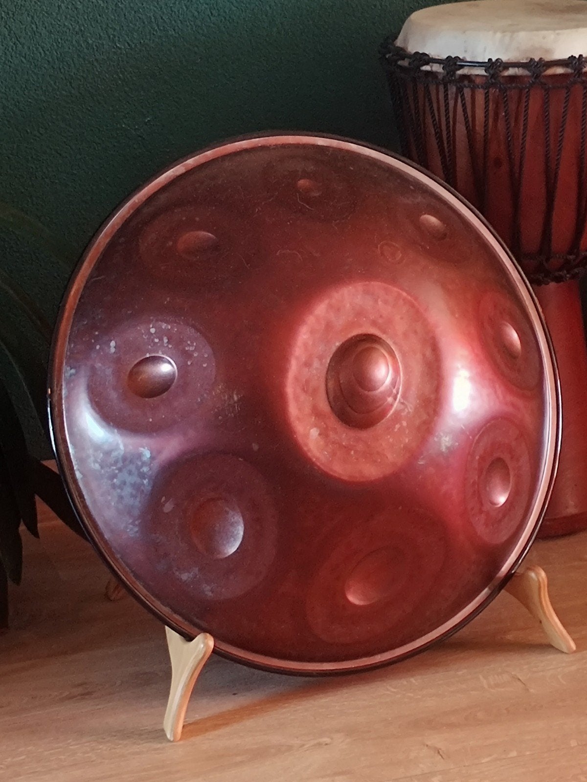 Te huur handpan Celtic B 432 Hz, Ophalen, Zo goed als nieuw, Melodische percussie
