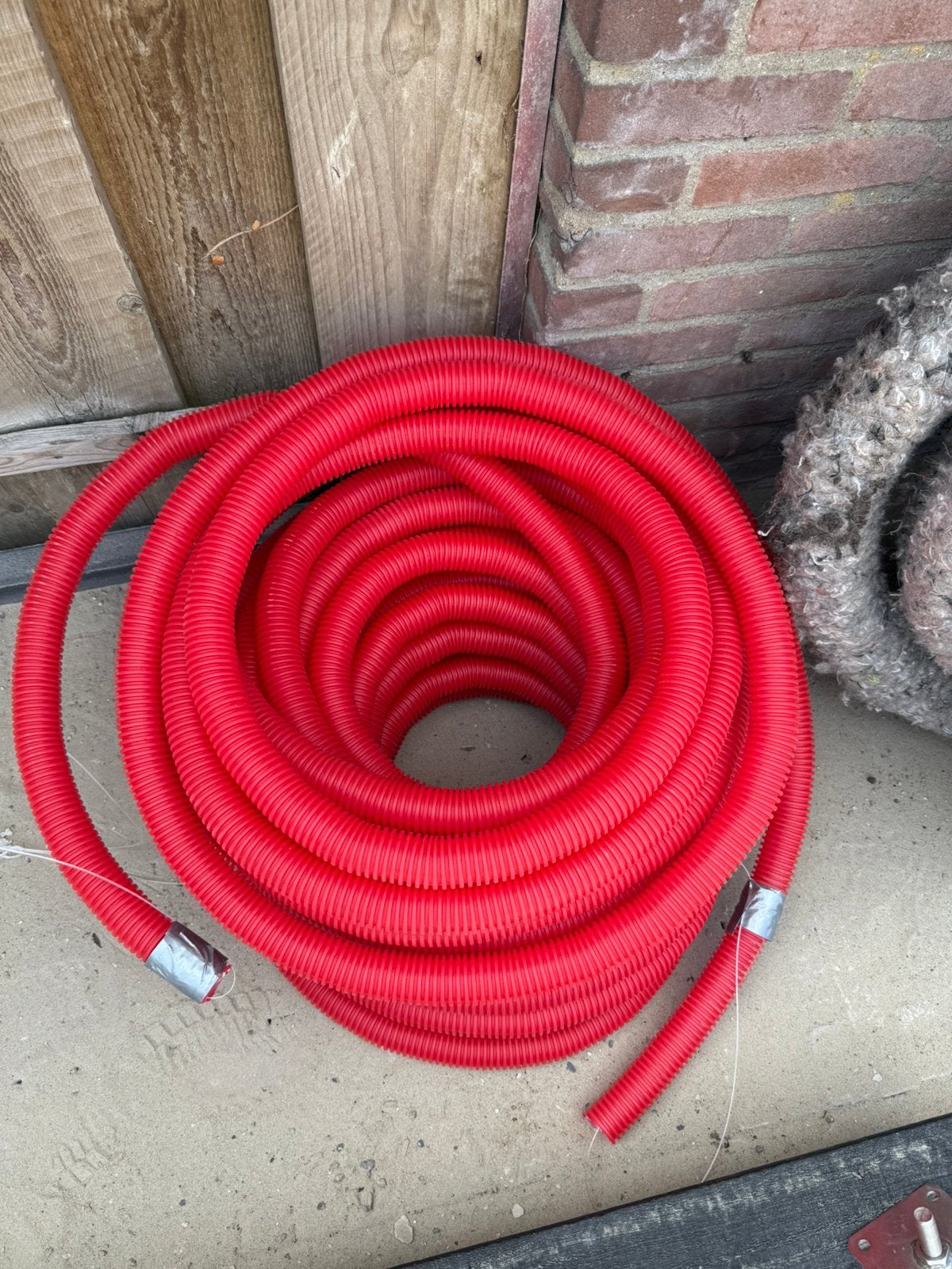 Schutbuis 40mm, Ophalen, Pvc, 6 meter of meer, Overige typen