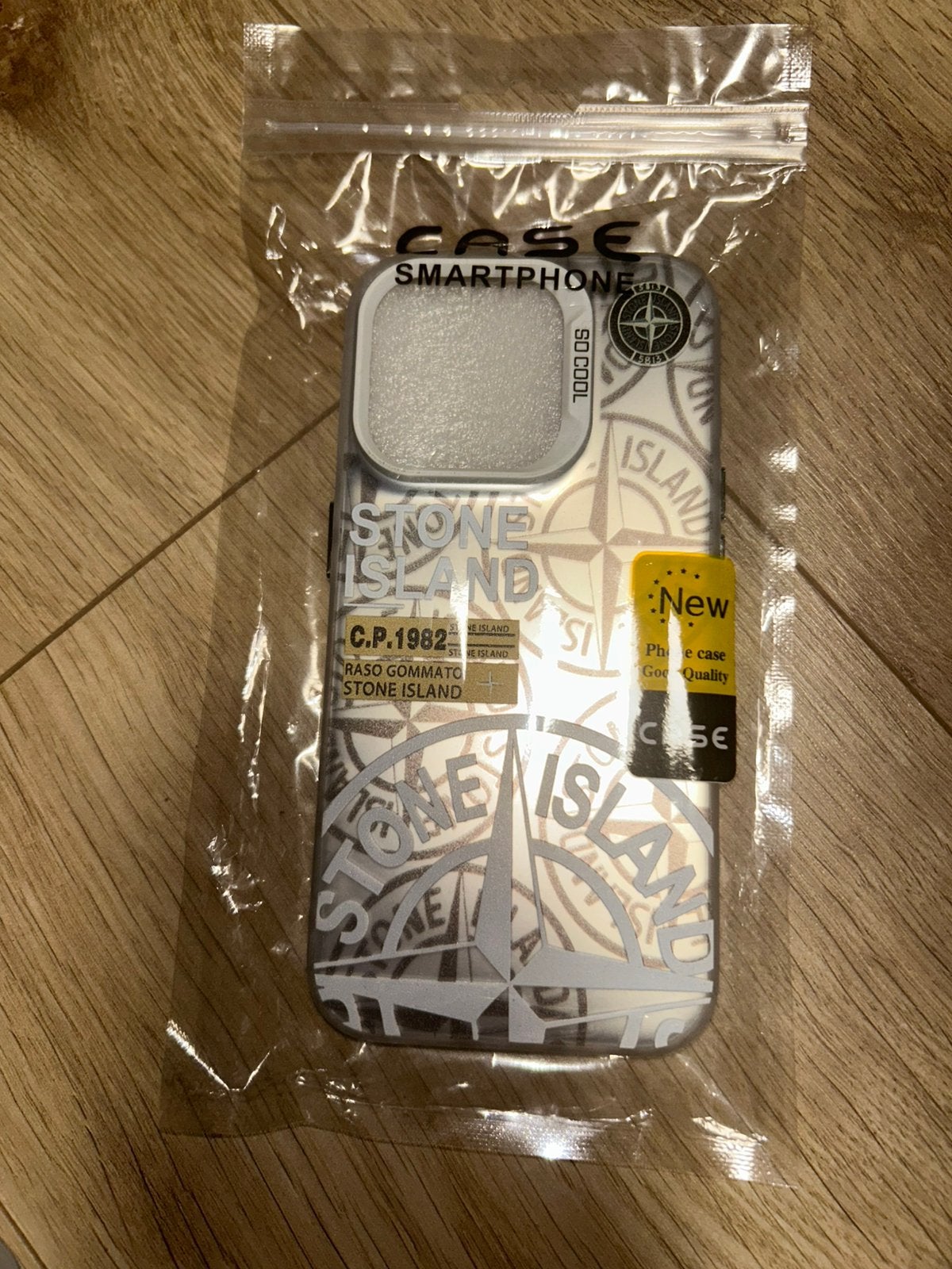 Stone island iphone hoesje., Telecommunicatie, Mobiele telefoons | Hoesjes en Frontjes | Apple iPhone, Kunststof, Nieuw, Hoesje of Tasje