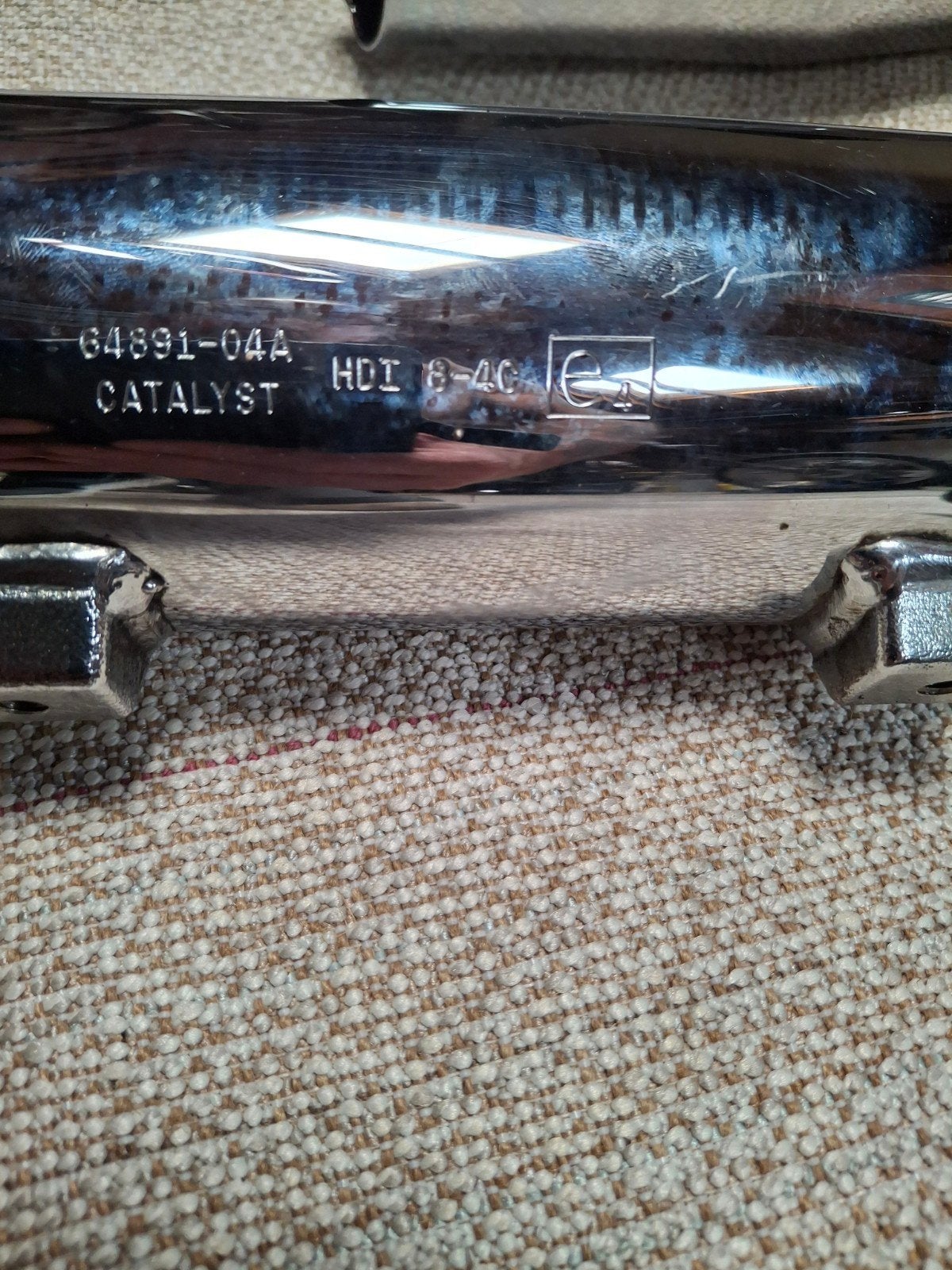 Uitlaat Harley Davidson Sportster 64891-04A Catalyst, Ophalen, Gebruikt