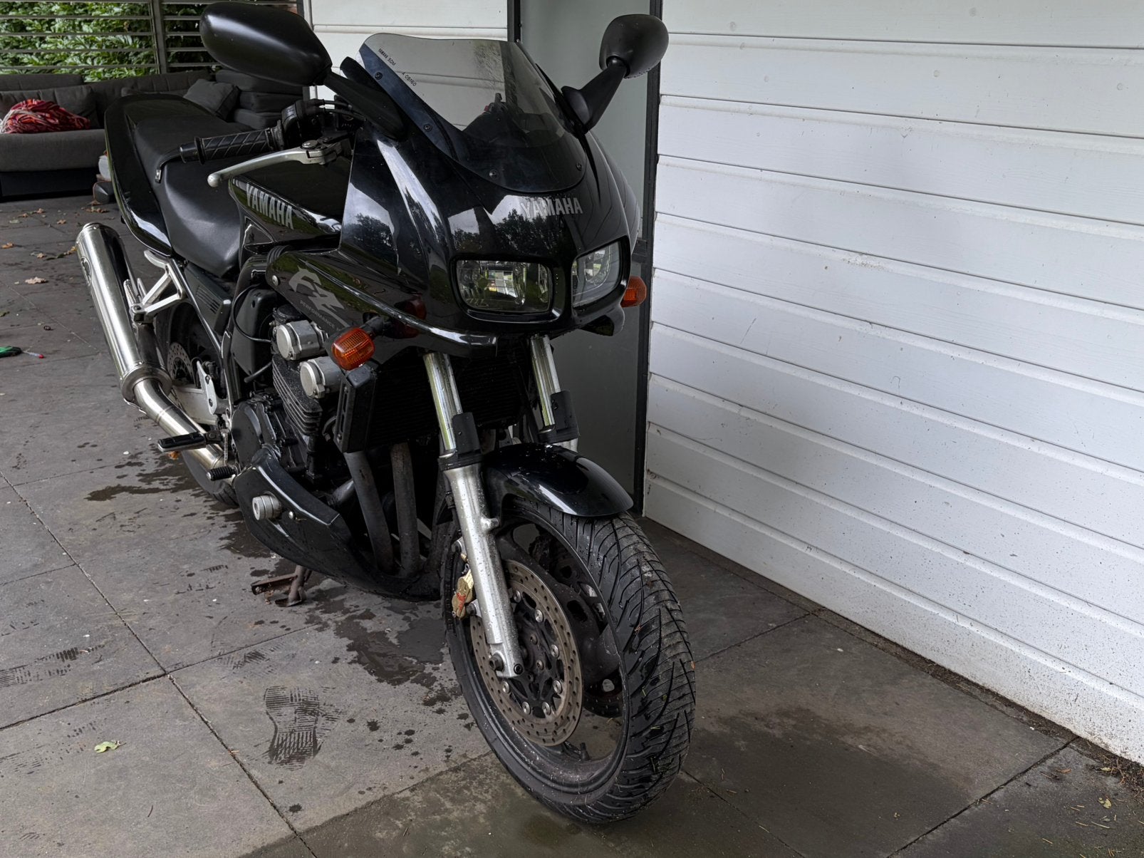 Yamaha Fazer FZ 400 1999 zwart A2 LOOPT NIET FZS 600, 400 cc, Sportuitlaat, 4 cilinders, Toermotor
