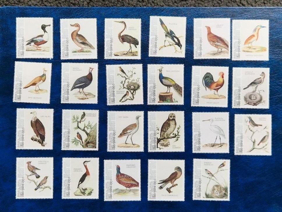Vogels Caribisch Ned, Bonaire 2017, Ophalen of Verzenden, Postfris