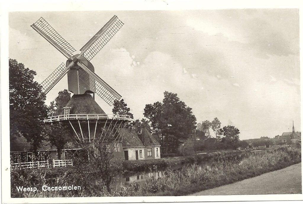 Weesp, Verzenden, 1940 tot 1960, Gelopen, Noord-Holland