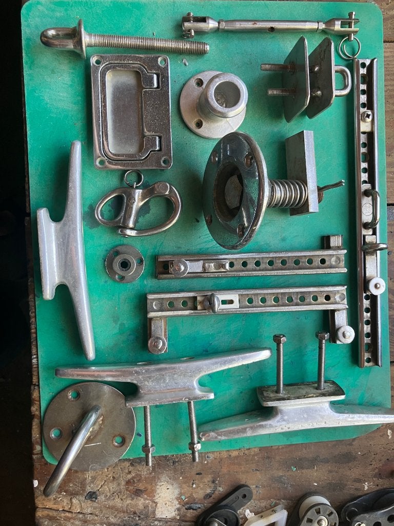 Divers Bootbeslag,  in één koop, Ophalen of Verzenden, Gebruikt, Dekbeslag, Motorboot