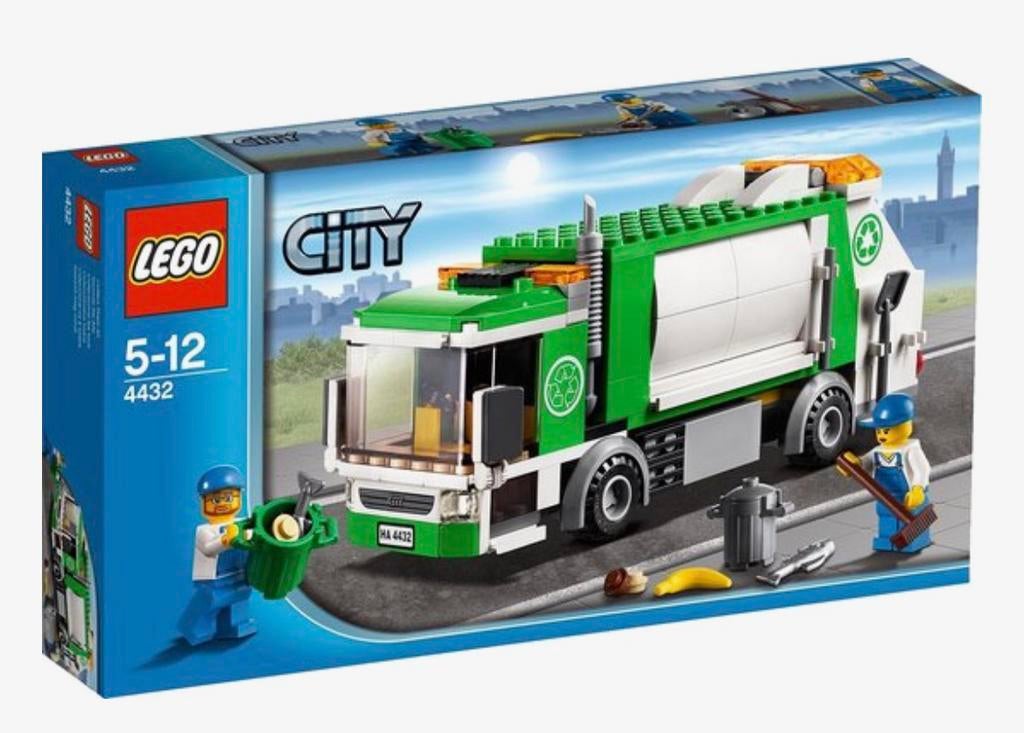 Lego City vuilniswagen 4432, Lego, Ophalen of Verzenden, Inclusief instructies, City